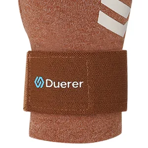 Duerer arthritis compression gloves with straps women men for RSI carpal tunnel rheumatism tendonal inflammation hand pain hand support fingerless gloves for computer brown m - duerer