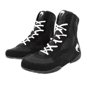 Venum Unisex Contender Boxing Shoes Boxing Shoe 45 EU Black White - Contender Box