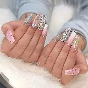 FITDON rhinestones crystal flat glitter stones glass charms gemstones AB - Nail Art