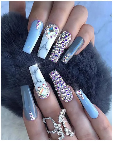 FITDON rhinestones crystal flat glitter stones glass charms gemstones AB - Nail Art