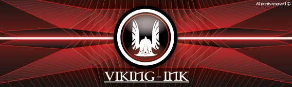 Viking-Ink B & W Black Line Black Line Black liner 1oz - Viking Ink