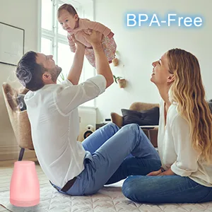 Diffuser, Homeweeks 300ml Colorful Essential Oil Diffuser with Adjustable Mist Mode, Cool Mist Air Auto Off Aroma Diffuser for Bedroom/Office/Trip (300 ML 1 Pack) - diffusers