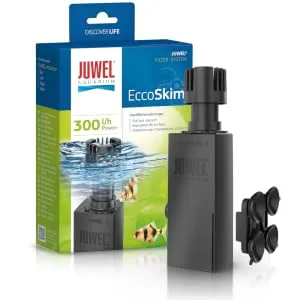 Juwel Aquarium 87025 ECCOSKIM - Surface suction cleaner & 87022 Aquaclean 2.0 - substrate and filter cleaner unit size transparent bundle with Aquaclean 2.0 - EccoSkim Oberflächenabsauger