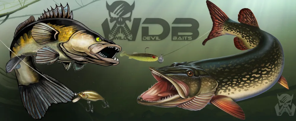 Angel-Berger Wild Devil Baits Flex Bracelet Silicone Bracelet Silicone Bracelet Gift - Wild Devil Baits Raubfisch Köder Spinner Blinker Gummifisch Wobbler