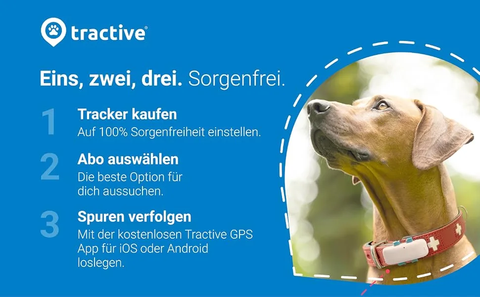 Hunter collar Swiss M (55) red/black tractive GPS tracker for dogs (white) GPS with unlimited range + dog collar red/black 55 (m) collar + tracker - Hunter, Tractive, Tracker, Hundetracker, Hunter Hunde, Hundehalsband