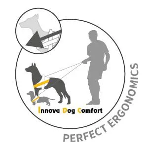 Julius-K9 IDC Powair dog harness size: S / Mini Blue Blue S/Mini - product information 2