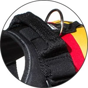 Julius-K9 IDC Powair dog harness size: S / Mini Blue Blue S/Mini - product information 4