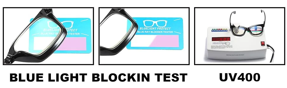 3 Pack Oversize Square Design Reading Glasses for Women, Blue Light Blocking Computer Reader Black&leopard&transparent 1.25 x - Test 1