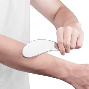 Allshow Gua Sha Tools, Stainless Steel Scraping Massage Tool, IASTM Tools, Myofascial Scraping Tools To Physical Therapy, Scar Tissue and Soft Tissue - Allshow gua sha tools