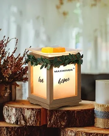 MAXWINER Essential Oil Diffuser Ultrasonic 3D Glass Aromatherapy Diffuser, Auto Shut-Off, Timer Setting, 7 Colors LED Lights Changing for Home, Office, Spa 120ml 3d Firework - house