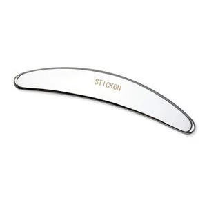Stainless Steel Gua Sha Scraping Massage Tool - STICKON IASTM Tools Great Soft Tissue Mobilization Tool (Sickle Shape) - gua sha massage tool