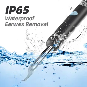 Earwax Removal Tool with Camera,Earwax Cleaner Tools with 1080P FHD Wireless Ear Otoscope,Earwax Cleaner Pick Kit for Android,iPhone & iPad - waterproof