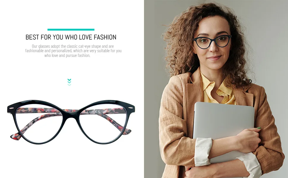 HEEYYOK Women Reading Glasses 4-Pack Cateye Readers Glasses Reading Comfort Spring Hinge (2.75, 4 Mix Color) 4 Pack Mix Color 2.75 x - product information 4