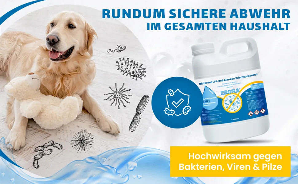 ERORA | Anti Giardia Wiping Concentrate (5 liters) - Reiniger