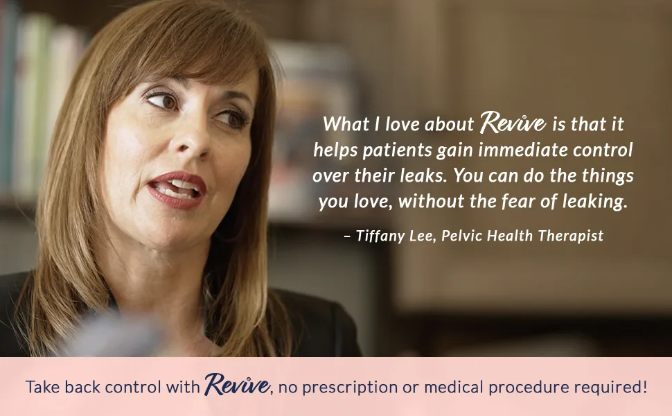 Revive Reusable Bladder Support for Women, One Size Fits Most, Works for Stress Urinary Incontinence (Light Bladder Leaks); Not Urge Incontinence - Take back control with Revive, no prescription or medical procedure required!