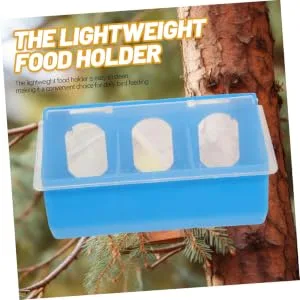 Doitool forage box for pigeons cage bird feeder feed container for pigeons for birds for birds chicken food rabb - product information 4
