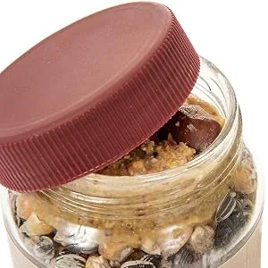 SIDCO Squirrel Food 1000 g Squirrel Peanut Butter Nuts Feed Mix Refill Jar 200 g (Pack of 5) - Eichhörnchenfutter