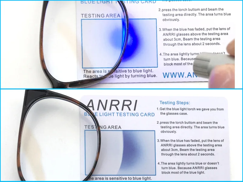 Rarri of light-headed computer glasses UV protection Anti Eye fatigue for gaming and electronic screen glasses Leopard Black - product information 4