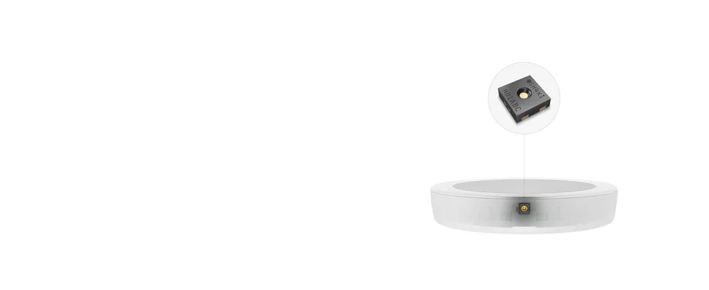 Qingping thermometer Hygrometer Sensor works with Homekit (works only with iOS) via thread or bluetooth wireless internal temperature and moisture monitor with e-link display t version (Works with Apple Home and Qingping+) - Accurate Swiss-Made Sensor