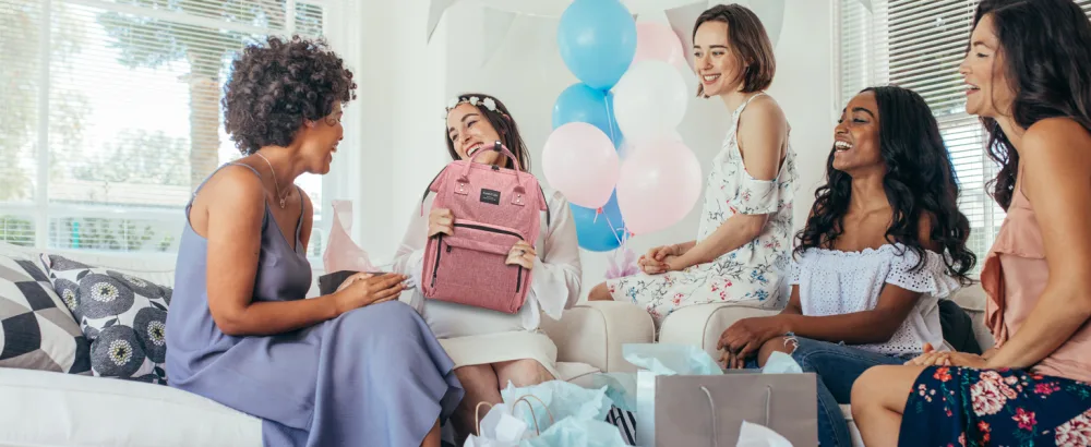 KiddyCare-backpack/wrap backpack with 15 pockets durable baby wrap pocket high quality with isotherm bottle compartment maternity bag pink unit size - Diaper Backpack