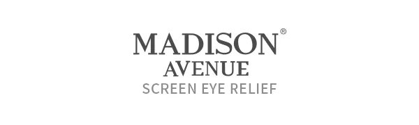 Madison Avenue Blue Light Blocking Glasses Oversized Fashion Blue Light Glasses for Women Anti Eyestrain & UV Protection Computer Eyeglasses (Grey Demi) - blue light blocking glasses computer glasses anti eye strain headache
