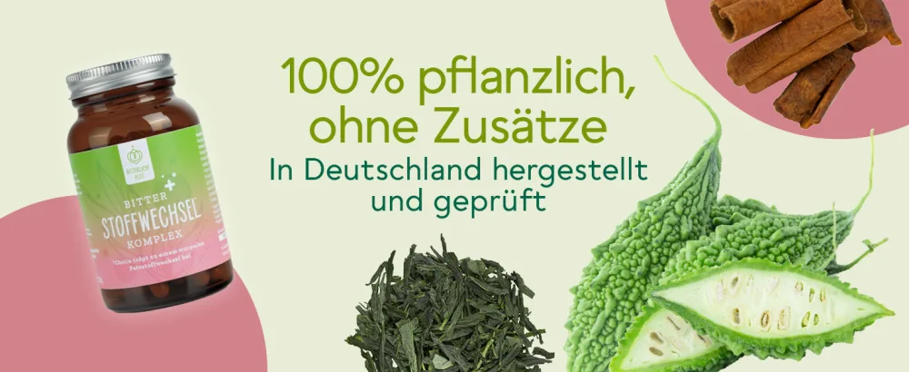BitterLiebe Fitness Package mild - bitter drops without alcohol and metabolism* complex in a special offPackage - Stoffwechsel Premium Plus 5