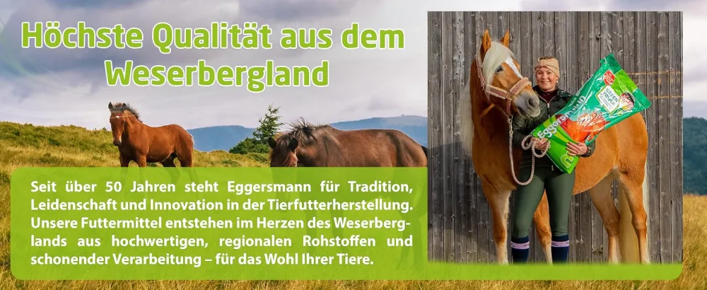 Eggersmann Structure Mix - Energy -reduced horse -sized horse with a high structure for an appetite horses - 25 kg sack structure Mix 25 kg (1 Pack) - pferdefutter mineralfutter mischfutter pferdezubehör