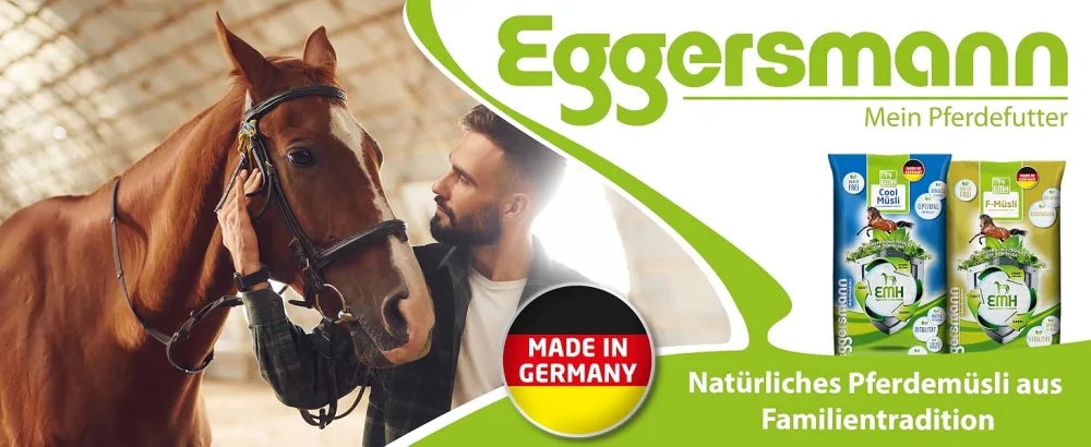 Eggersmann Structure Mix - Energy -reduced horse -sized horse with a high structure for an appetite horses - 25 kg sack structure Mix 25 kg (1 Pack) - pferdemüsli pferdefutter müsli in der großpackung mash leckerli