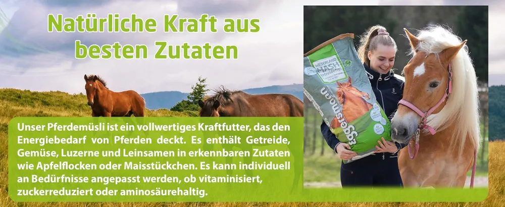Eggersmann Structure Mix - Energy -reduced horse -sized horse with a high structure for an appetite horses - 25 kg sack structure Mix 25 kg (1 Pack) - pferdemüsli pferdefutter müsli in der großpackung mash leckerli