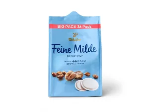 Tchibo Fine Mild Coffee Pads (800 pcs) Coffee 800 pcs (1 pack) - Feine Milde