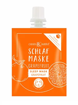 Chiara ambra moisture sleeping mask with grapefruit extract shea butter and hyaluron sleep and overnight mask donates intensive moisture vegan microplastic-free content: 35 ml - product information 22