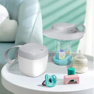 Portable UV Light Sanitizer Box | UV Sterilizer Box | Pacifier Sanitizer USB Rechargeable 99.99% Sterilized in 59 Seconds - UV Sanitizer