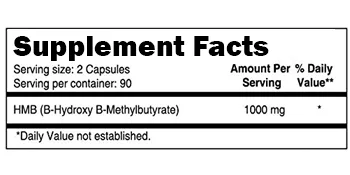NatureBell HMB Capsules (Beta-Hydroxy Beta-Methylbutyrate), 1000mg Per Serving, 180 Counts, Supports Lean Muscle Mass, Premium HMB Supplements, Non-GMO - product information 3