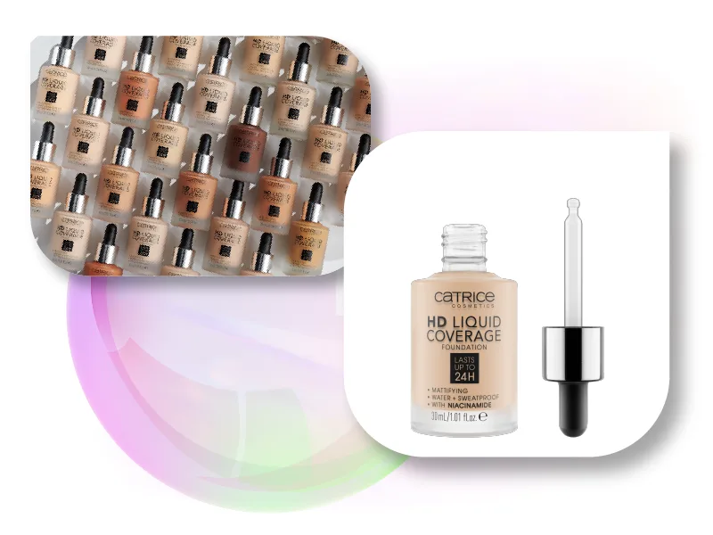 Catrice HD Liquid Coverage Foundation 020 Rose Beige 020 Rose Beige - 1er 30 ml (1Pack) - Packshot