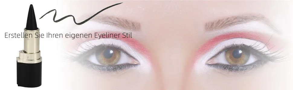 Uxsiya eyeliner stick pencil waterproof durable not mixed up matt eyeliner pen gel black pen for eye make-up - Eyeliner Stick