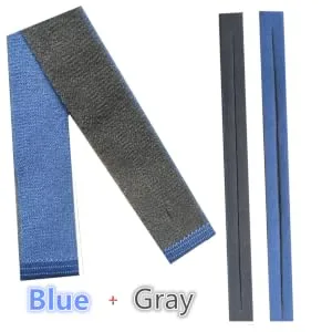 3-Pack P10 Replacement Headgear Strap Compatible with ResMed Airfit P10 Nasal Pillow Mask with 6 P10 Clips Blue and Gray - product information 2