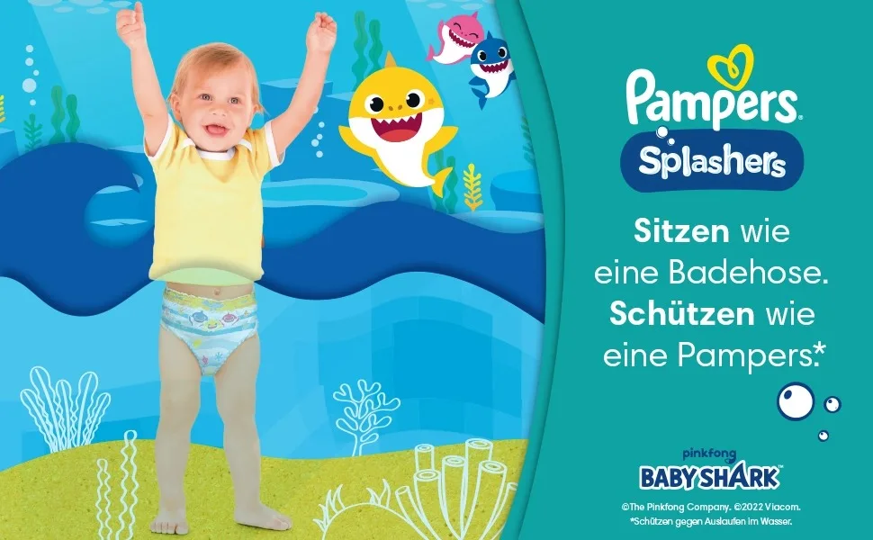 Pampers Splashers Disposable Swim Pants Size 3/4 (6-11 kg) 1 x 12 pieces Size 3-4 (12 pieces) - product information 19