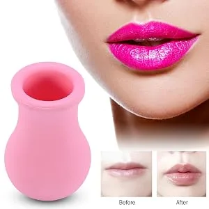 Vase Shaped Lip Plumper Enhancer Portable Lip Augmentation Women Silicone Lip Plumper Device Lip Enhancement Device Beauty Tool - Lip Plumper