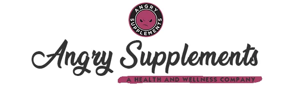 Angry Supplements Apple Cider Vinegar + Beet Root Capsules, Detox Pills, Nitric Oxide + Energy Booster (2-Bottles) - angry supplements logo all natural made in the usa