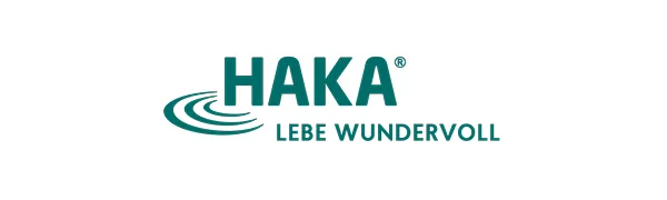 Haka balm with tea tree oil i 100 ml tube - HAKA Logo