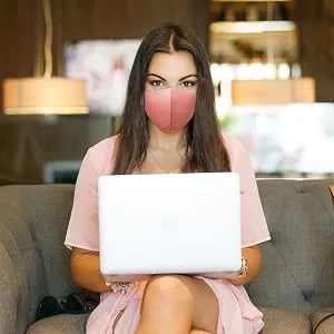 Unisex Solid Colors Fashion Washable & Reusable Cloth Face Masks, Breathable Comfort Face Covering Mixed Set I - 5 Pack - Example 1