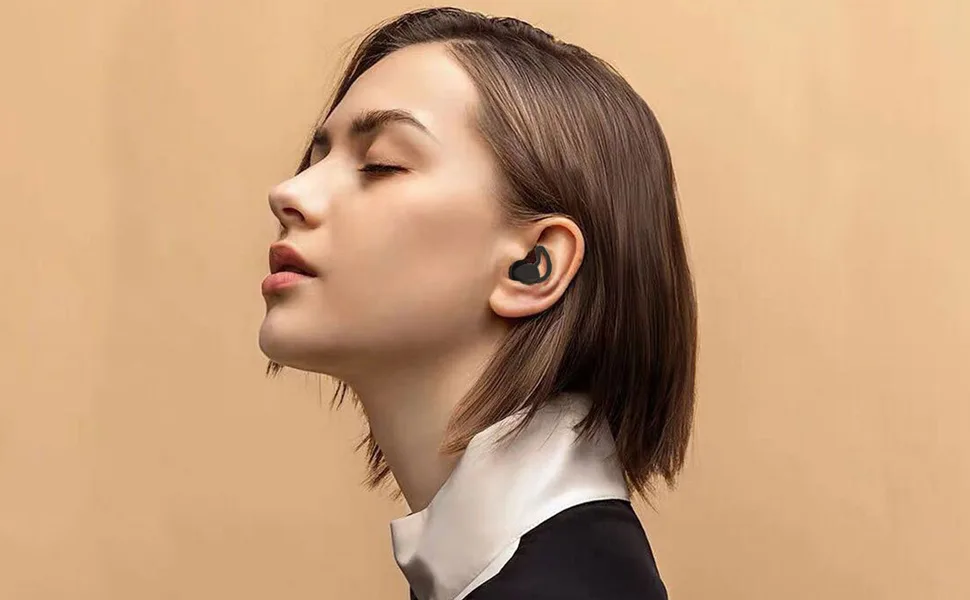 FERNIDA Noise Reduction Reusable Safe Silicone Anti-Noise Earplugs Noise Cancelling Ear Plugs for Sleeping Racing Shooting Traveling Device Black - noise removal for ear