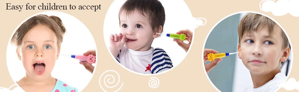 Earwax Remover Tool - 4 Pieces LED Earwax Spoon Safe Ear Pick Spoon and Stainless Steel Double-end Earwax Spoon - product information 6
