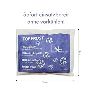 KK compress set premium | 3 x cold-warm compresses 12 x 29 cm + 1 x nonwoven cover | - Kälte Sofort Kompresse