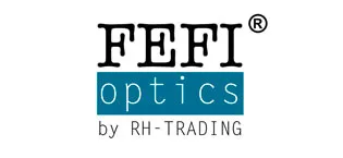FEFI - Hardcase glasses case with matching microfiber cloth white - FEFI Hardcase