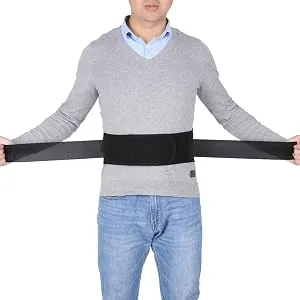 Uxsiya Self-Heating Waist Belt Lower Back Support Belt for Waist Pain Relief - HÜFTSTÜTZGÜRTEL