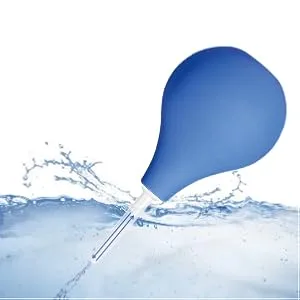 TopQuaFocus Enema Bulb Enema Kit Anal Vaginal Douche for Men Women 8OZ Capacity with 4 Replaceable Nozzles (Blue) 224-blue - product information 8