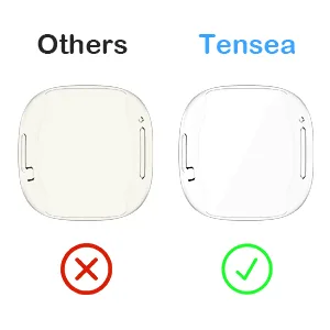 [3 Pack] Tensea Compatible with Fitbit Versa 3 / Sense Screen Protector Case, Soft TPU Bumper Full Around Fit bit Versa3 Sense Cover Protective Accessories (Clear/Clear/Clear, 3) Clear/Clear/Clear 3 - product information 6