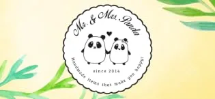 Mr. & Mrs. Panda size S Small make -up bag Bee flower - gift spring folder case cosmetics bag cosmetics bumblebee makeup wasp white s small - Mr. & Mrs. Panda Logo