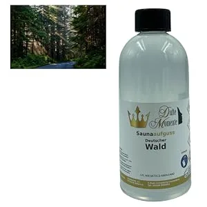 Billing moments sauna infusion concentrate german forest - 500ml in a pet bottle with drip closure and child locking German forest 500ml - Deutscher Wald_500ml